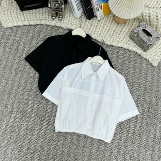 Bigsize sơ mi chun eo - 20290