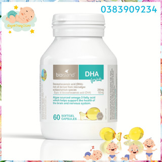Viên uống bổ sung DHA cho bé Bio Island DHA kid Úc