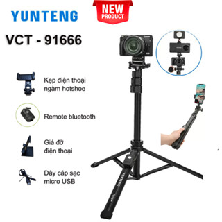Gậy chụp ảnh 3 chân quay video Yunteng VCT-91666