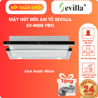 Máy hút mùi âm tủ sevilla sv-900s pro - 90cm