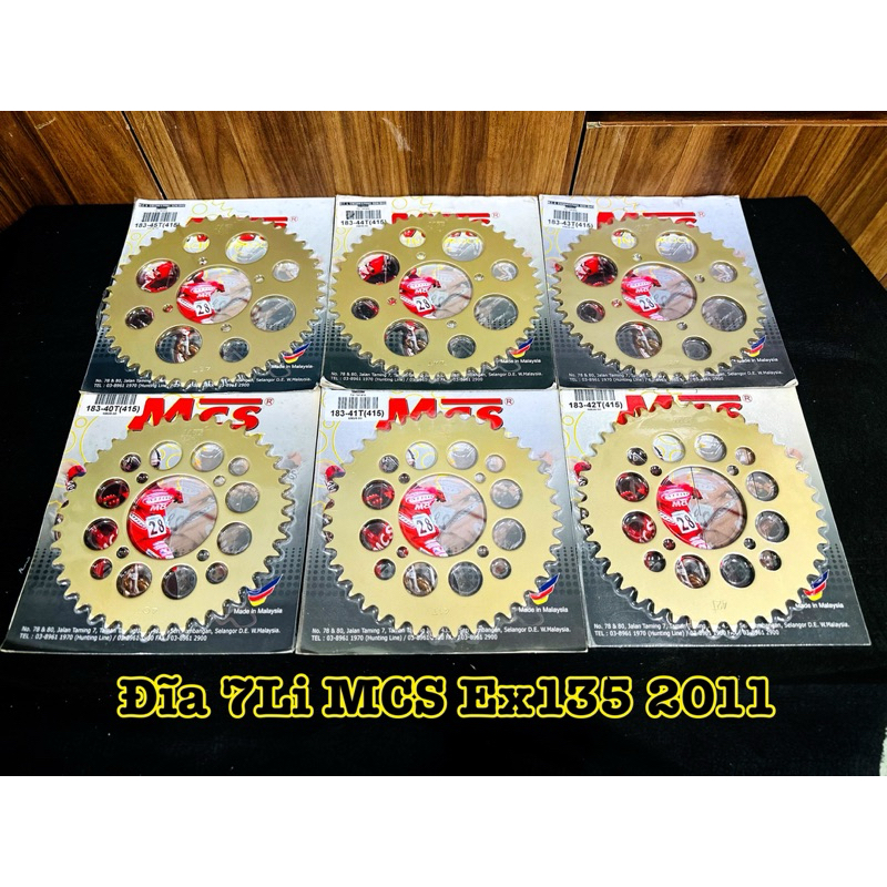 Dĩa Tải MCS 7Li Dành Cho Sirus / Ex135 Đủ Size Cho AE Lựa Chọn >>>>