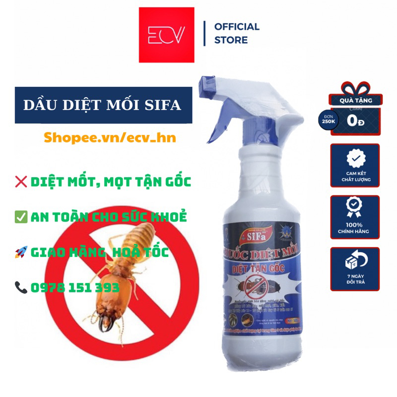 Dầu Diệt Mối tận gốc Sifa