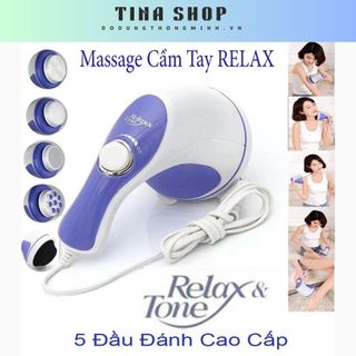 Máy massage toàn thân Relax SPIN TONE 5 đầu thay thế - Máy massage cổ vai gáy