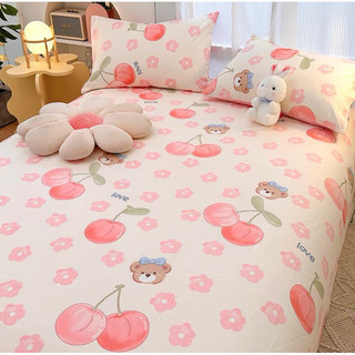 Set Ga Gối Cotton 100% Cao Cấp (Set 3 món )
