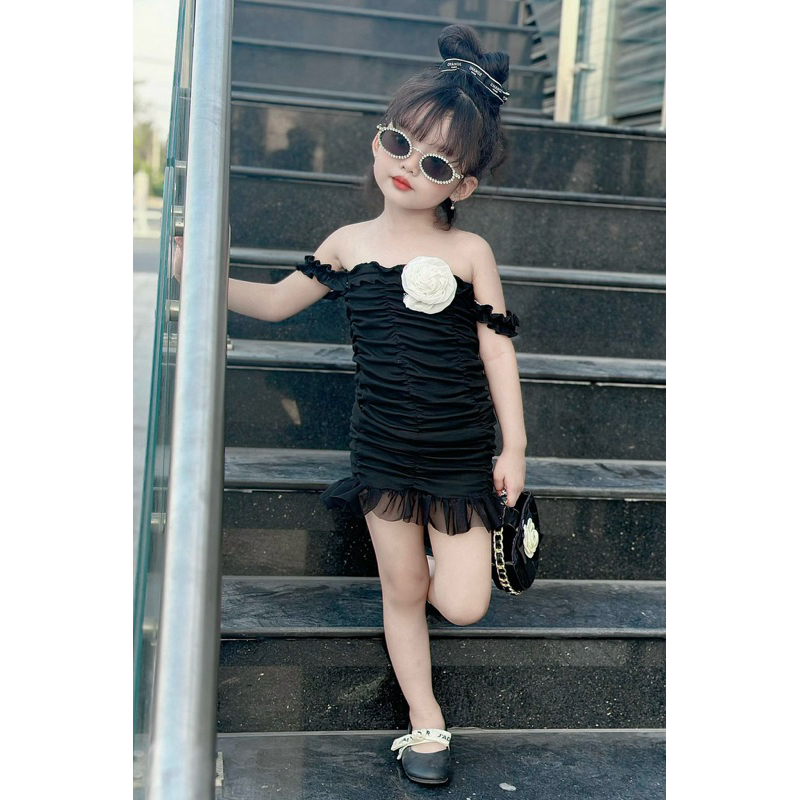 body nhúng ôm - trễ vai cho bé gái - a15-10-5