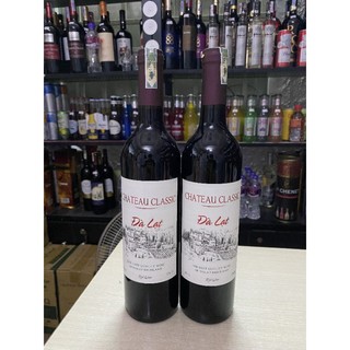 Vang Đà Lạt Đỏ CHATEAU CLASSIC 12% 750ml
