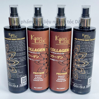 Xịt dưỡng collagen phục hồi tóc Kenlox , sữa dưỡng đạm collagen hương thơm quyến rũ dung tích 280ml