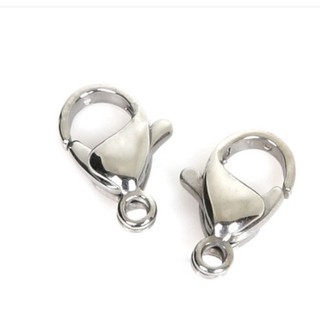 1 Móc khóa càng cua Inox size 12mm