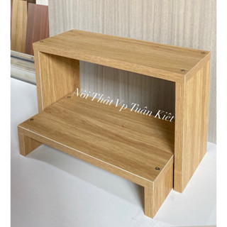 KỆ KÊ GÁC CHÂN LÀM NAIL CÓ KỆ DƯỚI  ĐỂ MÁY HƠ TIỆN LỢI (hình thật )