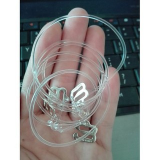  Set 2 dây áo ngực trong suốt Dây Áo Lót Siêu Dai 1 Cặp  2 cái  