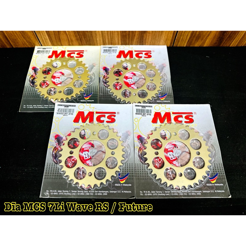 Đĩa MCS 7Li Dành Cho Xe Wave 110 / RS / Future >>>>