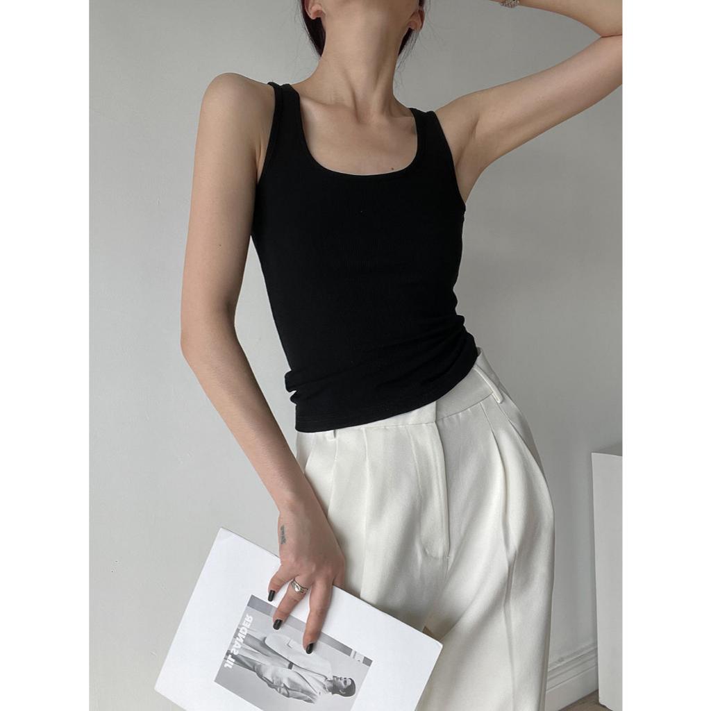 Áo 3 Lỗ Nữ Ôm Body Vải Thun Cotton Cao Cấp Dày Dặn Co Giãn Tốt Áo Hai Dây Nữ Phong Cách Trẻ Trung Dễ Thương LO14 | BigBuy360 - bigbuy360.vn