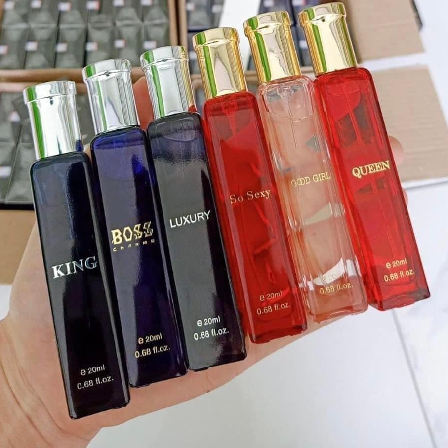 Mẫu test nước hoa mini cho Nam và Nữ 20ml