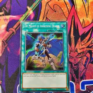 Thẻ bài Yugioh chính hãng | The Melody of Awakening Dragon | LCKC Secret Rare