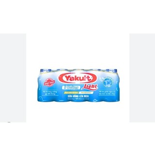  Sữa chua uống lên men Yakult ít đường  lốc 5 chai  
