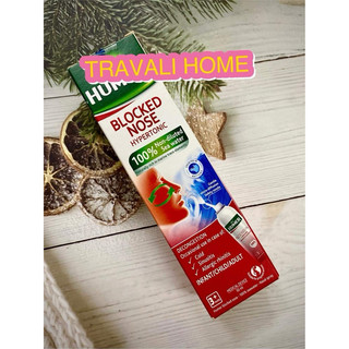 Dung dịch xịt mũi ưu trương HUMER Blocked Nose giảm viêm xoang, viêm mũi DATE 2026