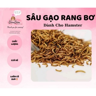 Sâu gạo sấy khô cho hamster size nhỏ mini