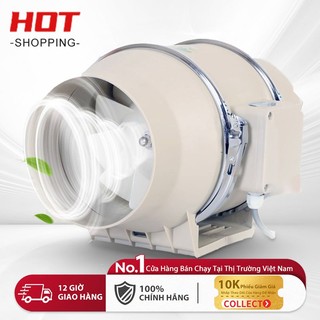 Quạt thông gió gia dụng hút gió thông gió hút ẩm làm khô phòng ngủ máy hút ẩm thông gió không khí（Hạn bảo hành 24 tháng）