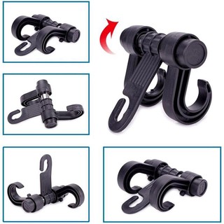 COMBO 2 MÓC TREO ĐỒ SAU GHẾ XE Ô TÔ