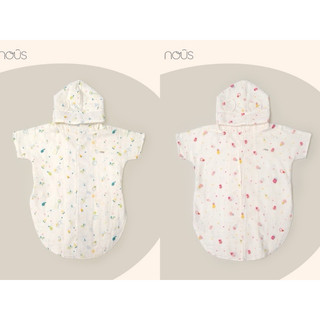 Áo choàng nous vải xô 6-12m và 2-5y