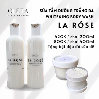 LA ROSÉ sữa tắm dưỡng trắng da