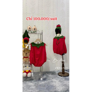 Suit cà chua cho bé