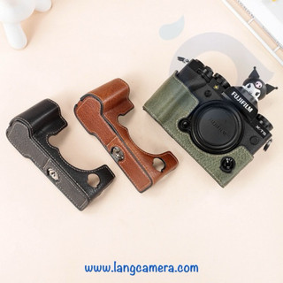 Bao da Halfcase Fujifilm XT5 - mẫu mới xịn, vân đẹp