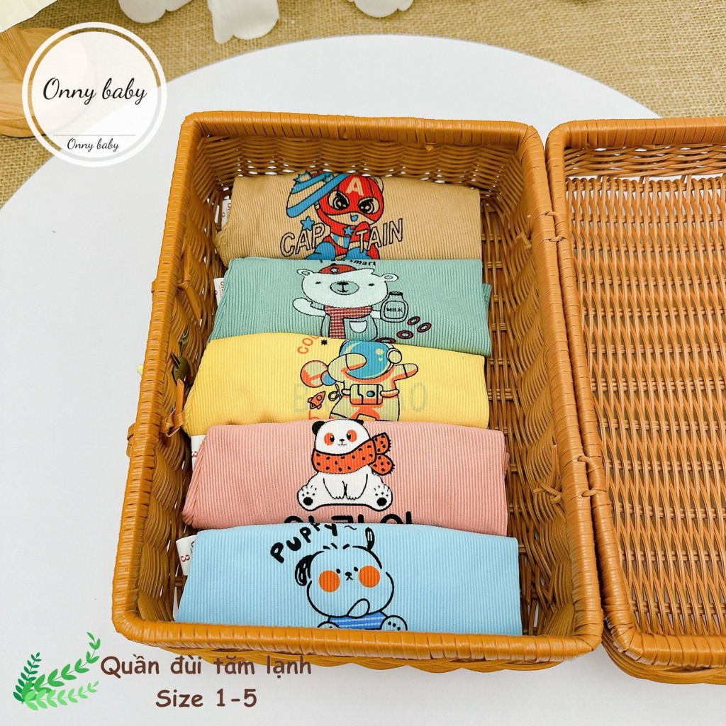 Quần đùi chục tăm tre siêu xinh cho bé trai, bé gái