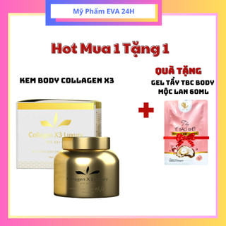 [HCM] Kem body trắng da collagen x3 Luxury Đông Anh Mix Saffron 250gr + Tặng TTBC Mộc Lan