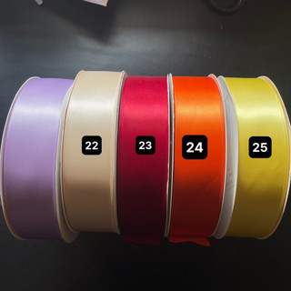 4 mét ruy băng lụa satin 1 mặt-4cm