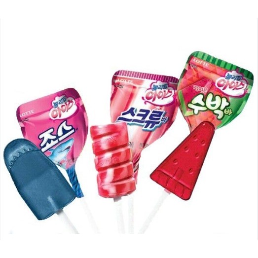 Kẹo Mút Lotte Hàn Quốc Cây Lẻ