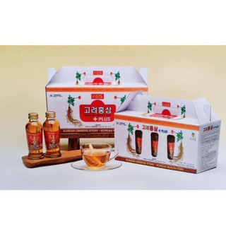 Nước Hồng Sâm Nguyên Củ Sâm ( 120ml x 10 chai )