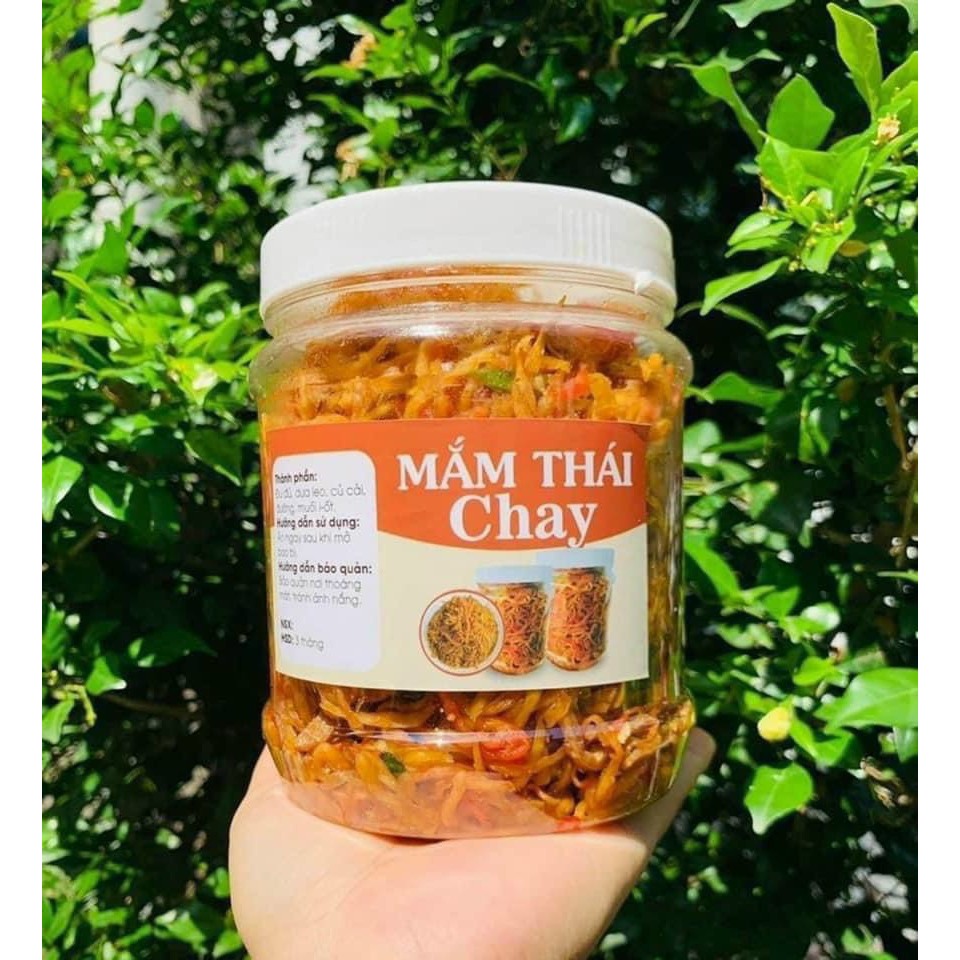 Mắm Thái Chay Đu Đủ Hủ 500gram