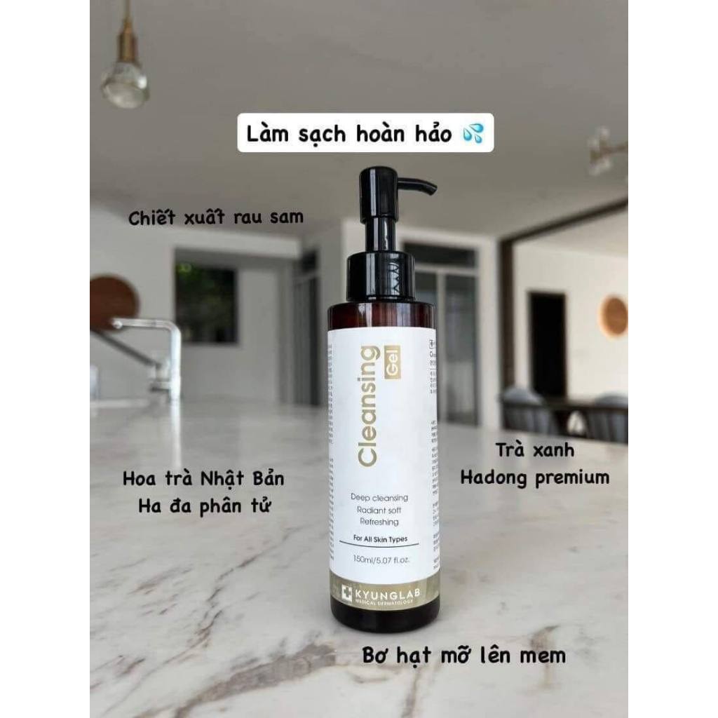 Sữa Rửa Mặt Làm Sạch Sâu KyungLab Cleansing Gel Chính Hãng