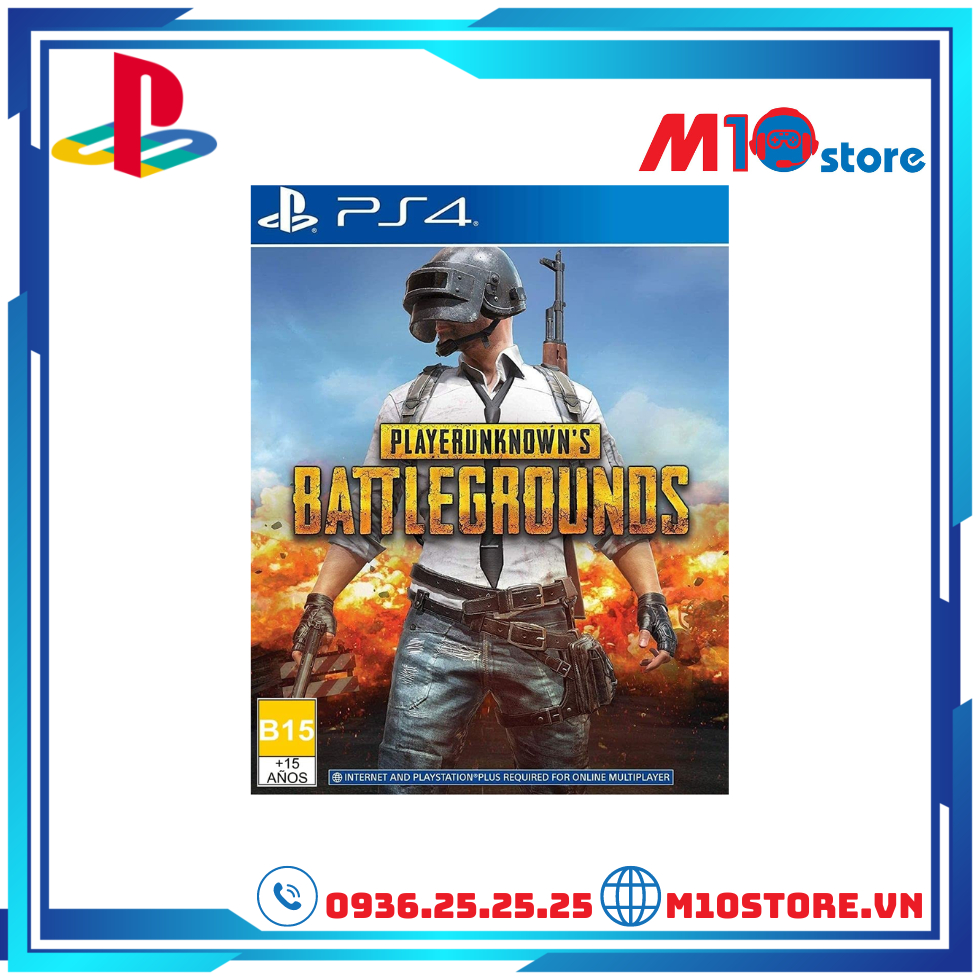 Đĩa Game PLAYERUNKNOWN'S BATTLEGROUNDS PS4