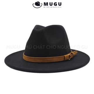 Mũ Phớt Nam Cao Cấp FN01 - Mũ Fedora Nam Chất Lượng Vượt Trội, Phong Cách Đỉnh Cao | MUGU