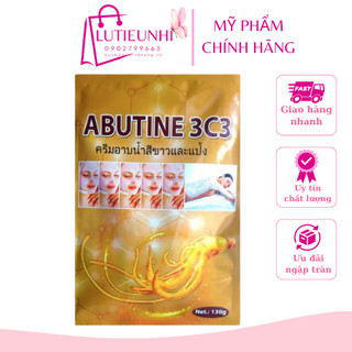 Gói tắm trắng Abutin 3C3 trắng da nâng tone