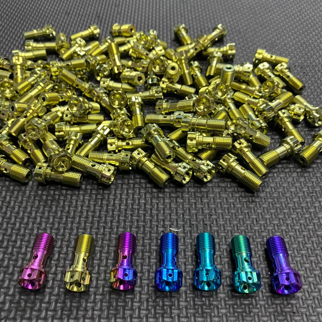 Ốc titan GR5 ốc heo dầu đầu Sala cho heo zin Nissin, heo Brembo, dầu RCB 14