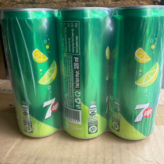 Lốc 6 Lon Nước Ngọt 7Up Lon 320ml