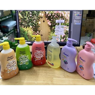 Sữa Tắm Gội Toàn Thân Cho Bé Pureen 750ml