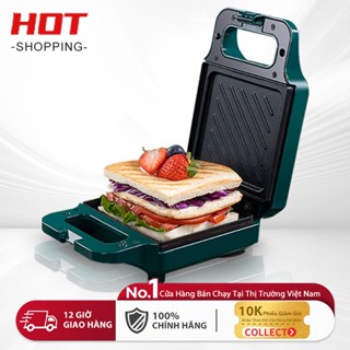 Máy làm bánh sandwich Máy kẹp nướng bánh mì ép nướng bánh mỳ dài làm đồ ăn sáng và kinh doanh  Máy làm bánh Máy bánh quế