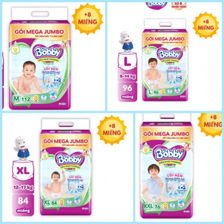 Bobby tã quần l96+4 gạo non organic