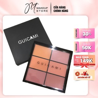  Phấn Má Hồng Guicami 6 Ô Mịn Lỳ Lâu Trôi Màu Lên Chuẩn Hot Trend | MT MAKEUP STORE 