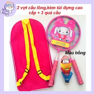 ✨Bộ vợt cầu lông trẻ em, tặng kèm 3 quả cầu. Vợt cầu lông cho bé