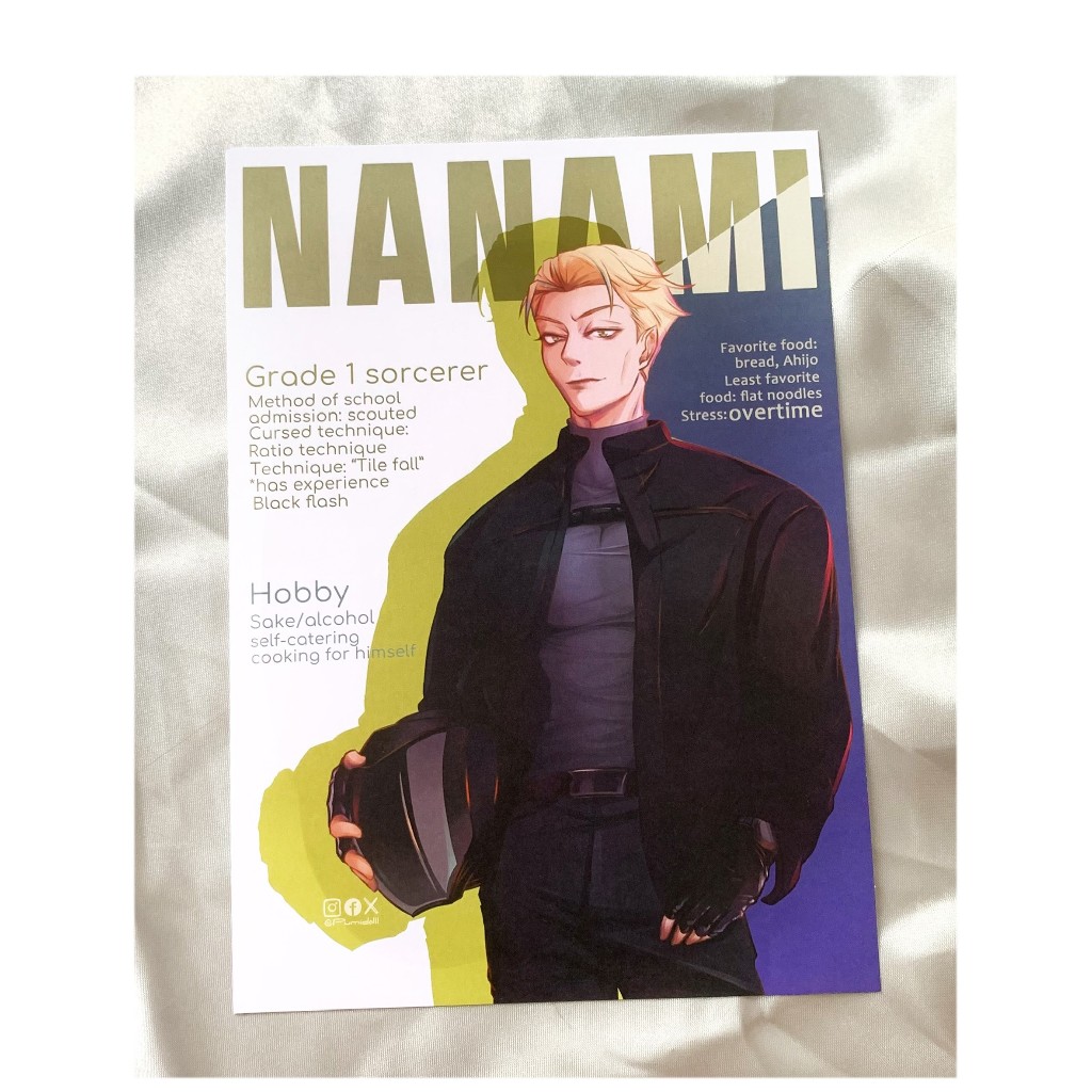Artprint Nanami Kento racing daddy