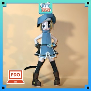 Mô hình giấy Anime Game Neko