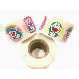 #Sticker Doremon decal giấy 400 tem/cuộn