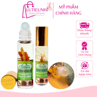 1 Chai dầu lăn sâm thái lan nắp vàng