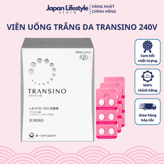 Viên uống trắng da transino ii nội địa nhật 240 viên - sakuko