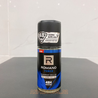 Lăn Khử Mùi Romano Force chai 50ml